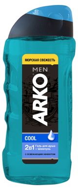 Изображение товара Гель-шампунь для душа Arko Men Cool 2в1, 260 мл