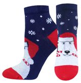 Изображение товара Носки женские новогодние «Брестские» синие 1145 428, р 23