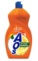 Изображение товара Средство для мытья посуды Aos Лимон, 1,3 л