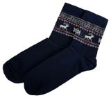 Изображение товара Носки мужские новогодние Win&Wool синие, р. 27