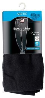 Изображение товара Кальсоны мужские «Брестские» черный 164-170, р.88-100