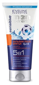 Изображение товара Бальзам после бритья Eveline Cosmetics men extreme sensitive q10+r 5в1, 200 мл