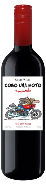 Изображение товара Вино Como Una Moto красное сухое Испания, 0,75 л