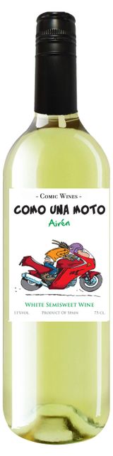 Изображение товара Вино Como Una Moto белое полусладкое Испания, 0,75 л