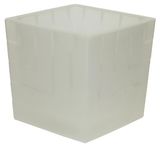 Изображение товара Горшок «Ливингрин» КВ 12-00 Квадро с вкладкой d.11,5 прозрачный