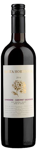 Изображение товара Вино Santa Hortensia красное сухое Чили, 0,75 л