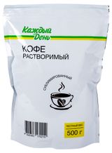 Изображение товара Кофе растворимый сублимированный «Каждый день», 500 г
