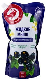 Изображение товара Мыло АШАН Красная птица жидкое с ароматом черной смородины, 1 л