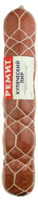 Изображение товара Колбаса варено-копченая «Ремит» Сервелат Купеческий пир, ~ 0,5 кг