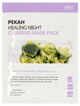 Изображение товара Маска для лица Pekah Вечерняя очищающая тканевая с экстрактом брокколи, 25 мл