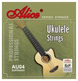 Изображение товара Струны для укулеле сопрано Alice AU04 натяжение Super Light, белые