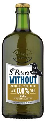 Изображение товара Пиво безалкогольное St.Peter's Without Gold Alcohol Free светлое фильтрованное 0,05%, 500 мл