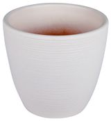 Изображение товара Горшок Garden Star керамический белый, d 12 см