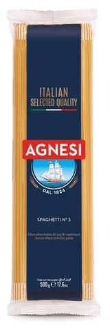 Изображение товара Макаронные изделия Agnesi спагетти Италия, 500 г