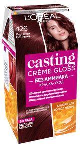 Изображение товара Краска-уход для волос L'Oreal Paris Стойкая Casting Creme Gloss без аммиака оттенок 426 Ледяная сангрия