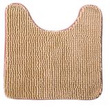 Изображение товара Коврик для туалета Fresh Code Шенилл из микрофибры бежевый, 45х45 см