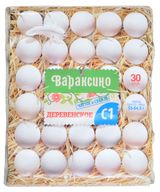 Изображение товара Яйца куриные «Вараксино» Деревенские С1 цвет в ассортименте лоток, 30 шт