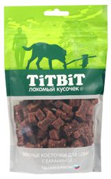 Изображение товара Лакомство длясобак TiTBiT косточки мясные с бараниной, 145 г