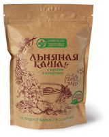 Изображение товара Каша льняная «Лакомства для здоровья» с кэробом и кунжутом, 400 г