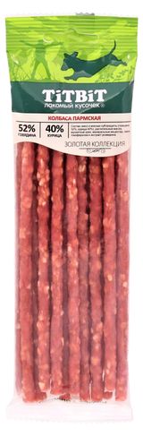 Изображение товара Лакомство для собак TiTBiT Колбаса Пармская, 80 г