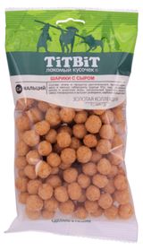 Изображение товара Лакомство для собак TiTBiT Шарики с сыром, 95 г