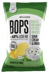 Изображение товара Снеки Organique картофельные с луком и сметаной, 85 г
