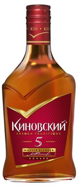 Изображение товара Коньяк «Киновский» пятилетний Россия, 0,25 л