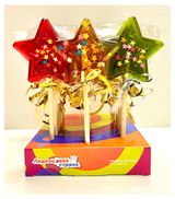 Изображение товара Карамель леденцовая на палочке Звезда 50 г, 1 шт