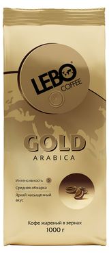 Изображение товара Кофе в зернах Lebo Gold, 1 кг