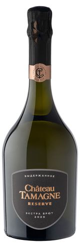 Изображение товара Игристое вино Chateau Tamagne Резерв белое экстра брют Россия, 0,75 л