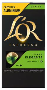 Изображение товара Кофе в капкуслах L’or Espresso Lungo Elegante Франция, 10 капсул