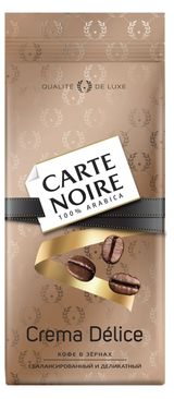 Изображение товара Кофе в зернах Carte Noire Crema Delice жаренный, 230 г