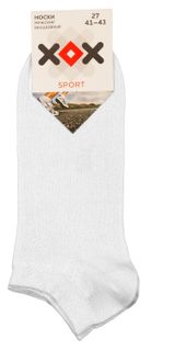 Изображение товара Носки мужские «ХОХ» укороченные белые SPM180, размер 25