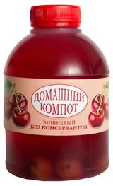 Изображение товара Компот «Домашний компот» Вишневый, 0,5 л