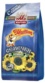 Изображение товара Семечки подсолнечные «От Мартина» отборные с солью, 500 г