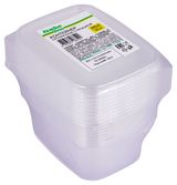 Изображение товара Контейнеры для пищевых продуктов «Каждый день» одноразовые с крышкой 250 мл, 10 шт