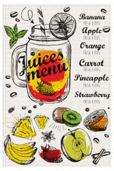 Изображение товара Полотенце кухонное  «Коллекция» меню, 40х60 см