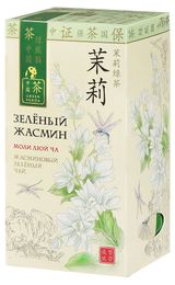 Изображение товара Чай зеленый «Зеленая Панда» Жасмин в пакетиках, 25х2 г