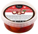 Изображение товара Закуска антипасти сыр мягкий Terra del Gusto Перчики черри со сливочным сыром БЗМЖ, 250 г