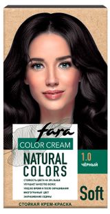 Изображение товара Крем-краска для волос Fara Natural Colors Soft тон 301 Черный 1.0