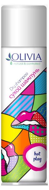 Изображение товара Шампунь сухой для волос Olivia Hotplay, 200 мл