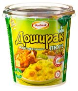 Изображение товара Пюре картофельное «Доширак» премиум со вкусом курицы, 52 г