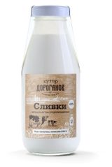 Изображение товара Сливки пастеризованные стерилизованные питьевые фермерские «Хутор Дороганов» нежирные 10% ГОСТ БЗМЖ, 0,3 кг