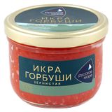 Изображение товара Икра лососевая «Русское море» зернистая, 210 г