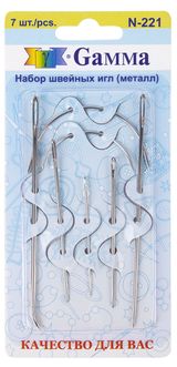 Изображение товара Иглы GAMMA ручные для шитья, 7шт