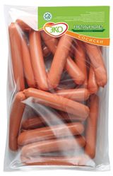 Изображение товара Сосиски «ЭКО» Нежные Халяль, ~ 1,5 кг