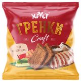 Изображение товара Гренки «Хруст» ржано-пшеничные Craft со вкусом утки по-пекински, 75 г
