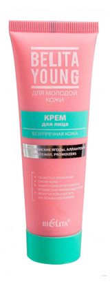 Изображение товара Крем для лица «Белита» Belita young Безупречная кожа, 50 мл