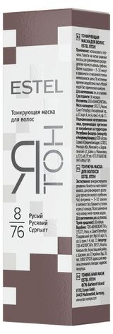 Изображение товара Маска тонирующая для волос Estel Я тон 8/76 Русый, 60 мл