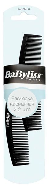 Изображение товара Расческа-гребень BaByliss карманная комбинированная, 2 шт